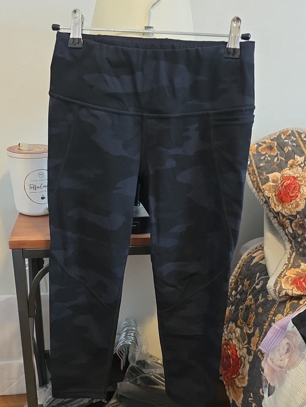 Sweaty Betty Black Camo Kids Leggings